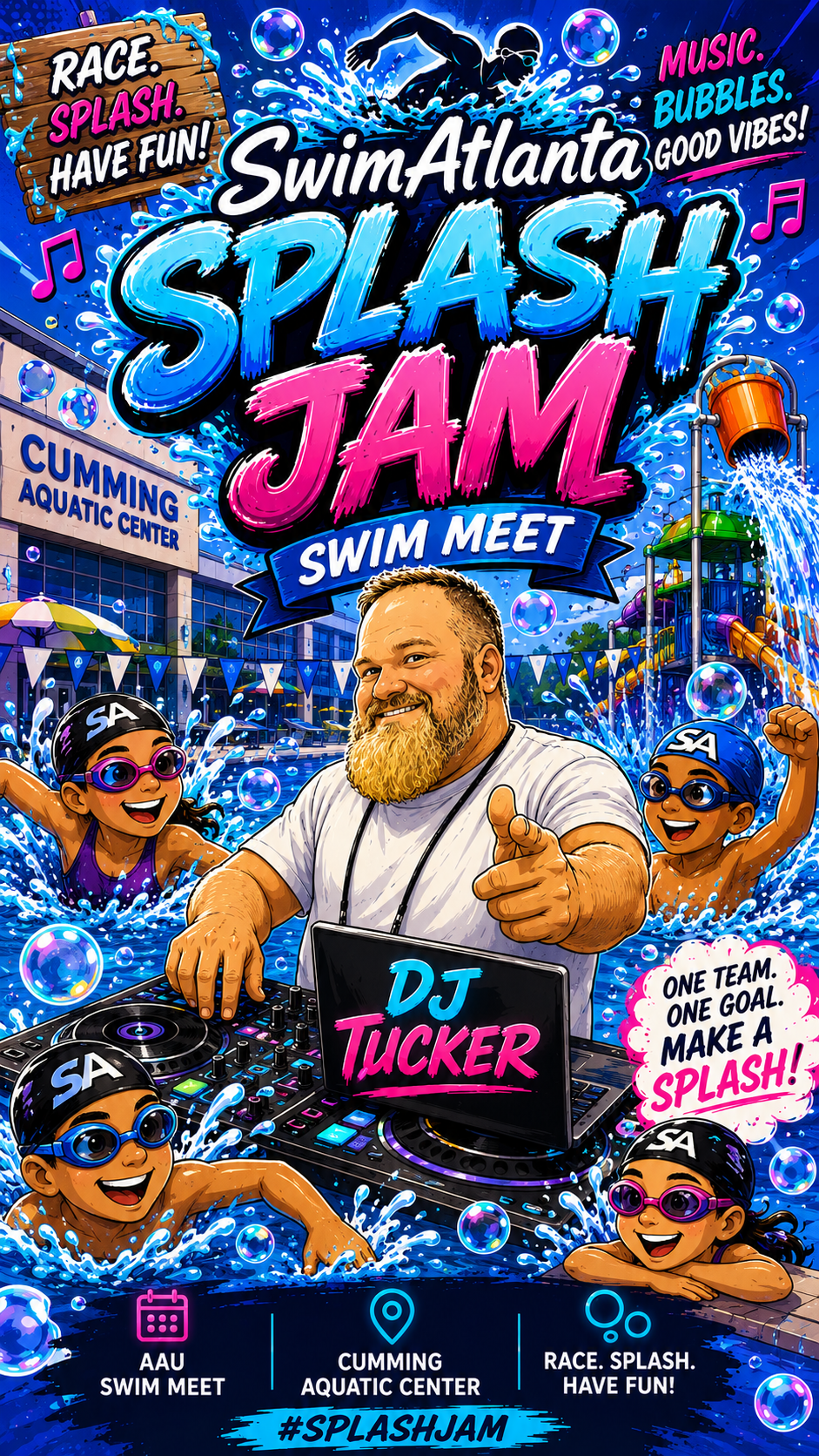 SwimAtlanta Splash Jam Swim Meet